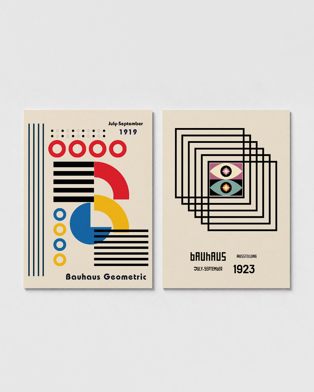 Vorm en kleur Posterset