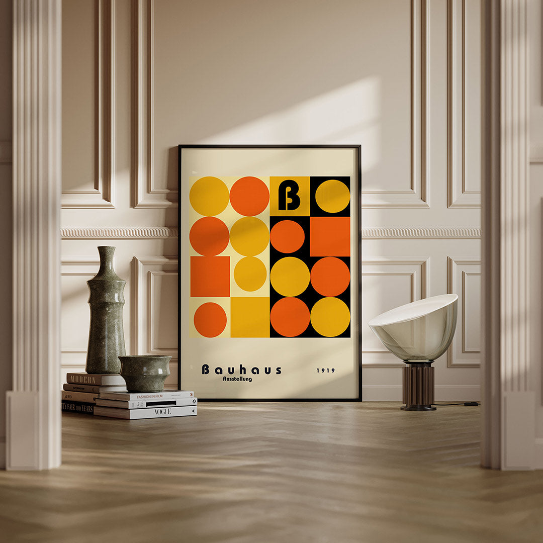 Vorm en kleurvlakken Poster