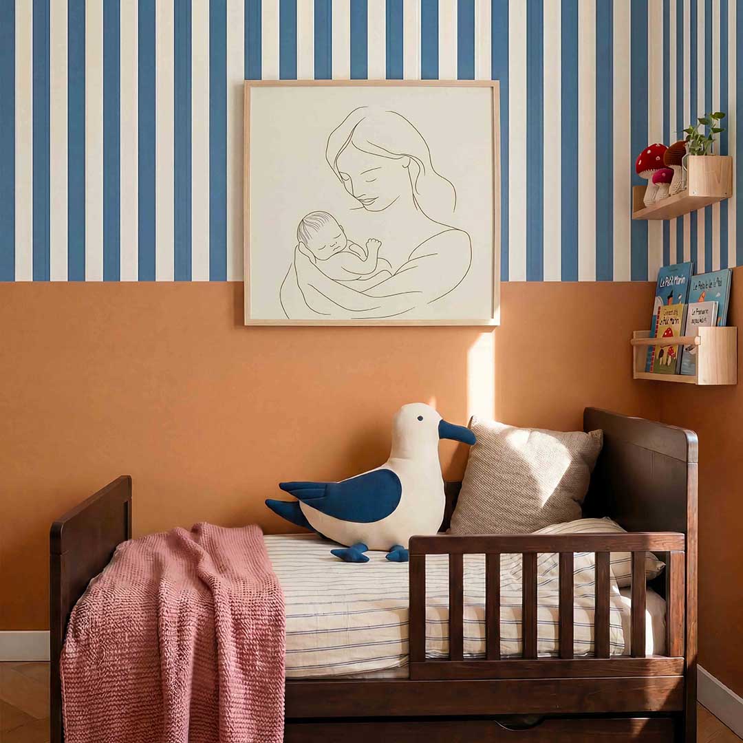 Moeder en kind Poster
