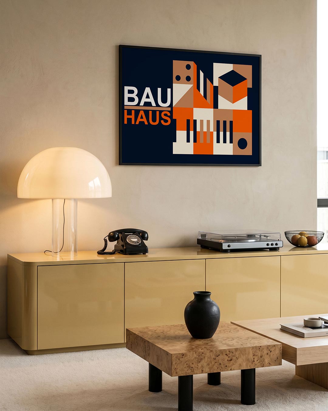 Vormen en vlakkenspel Poster