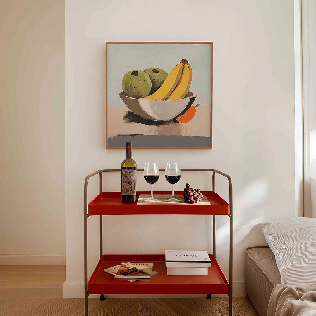 Fruit in schaal Poster