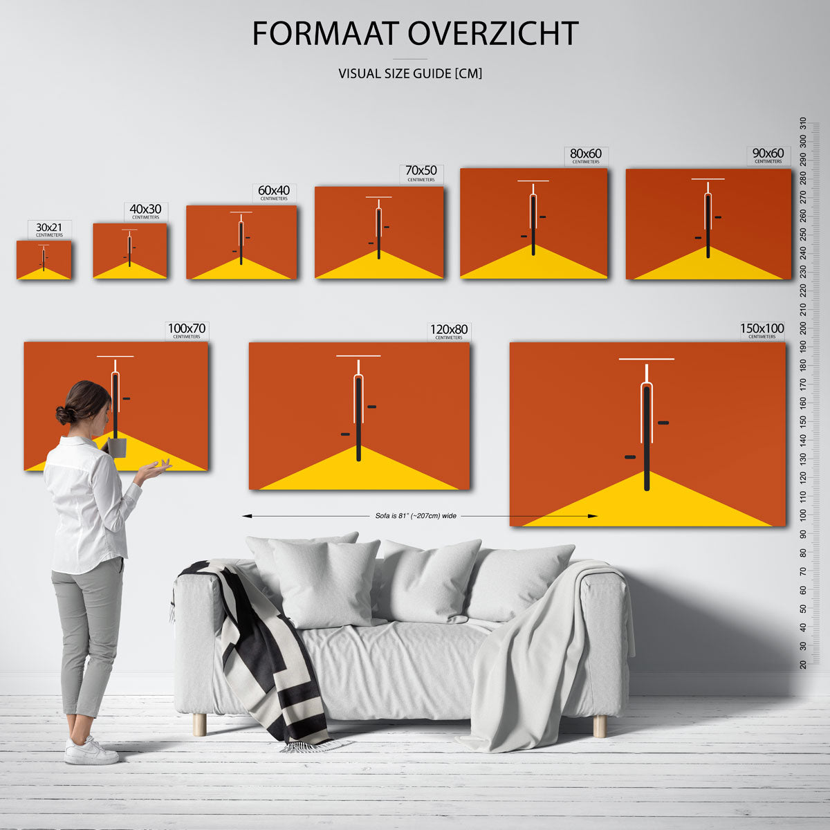 Vorm en balans Poster
