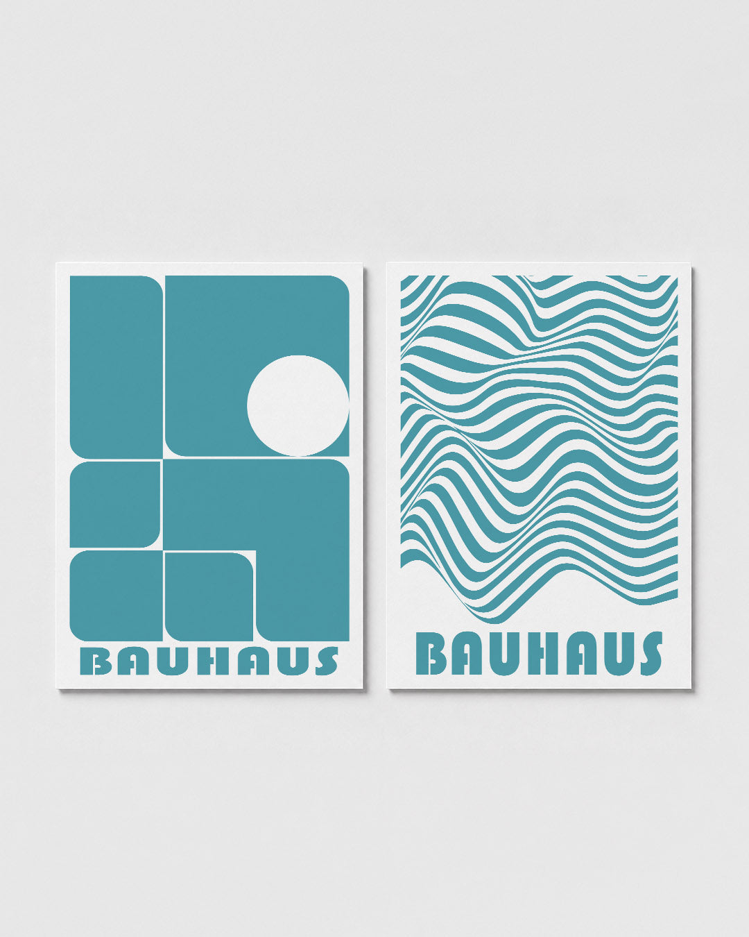 Vormen en vlakken Posterset