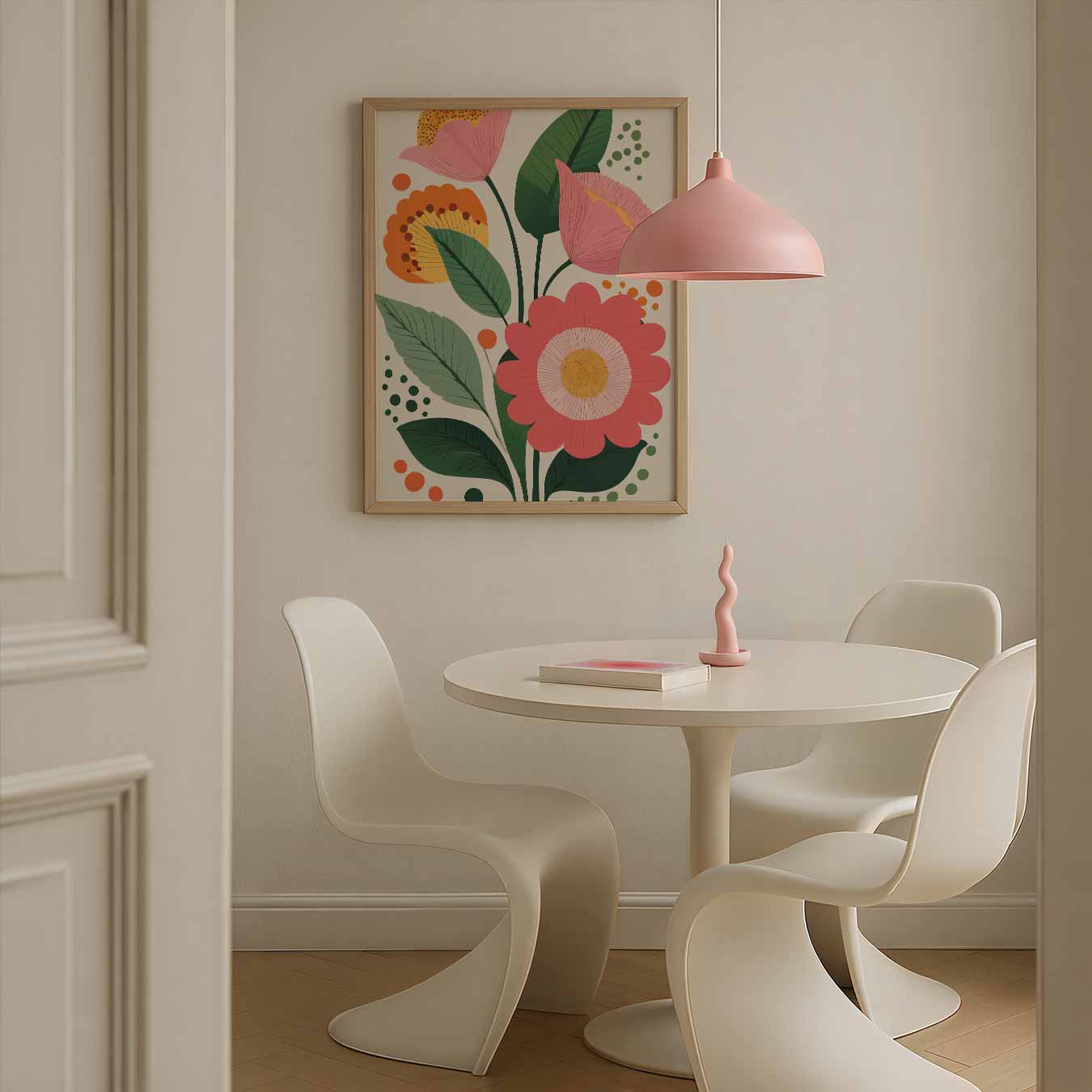 Vrolijke Bloemenpracht Poster-WallArtistic