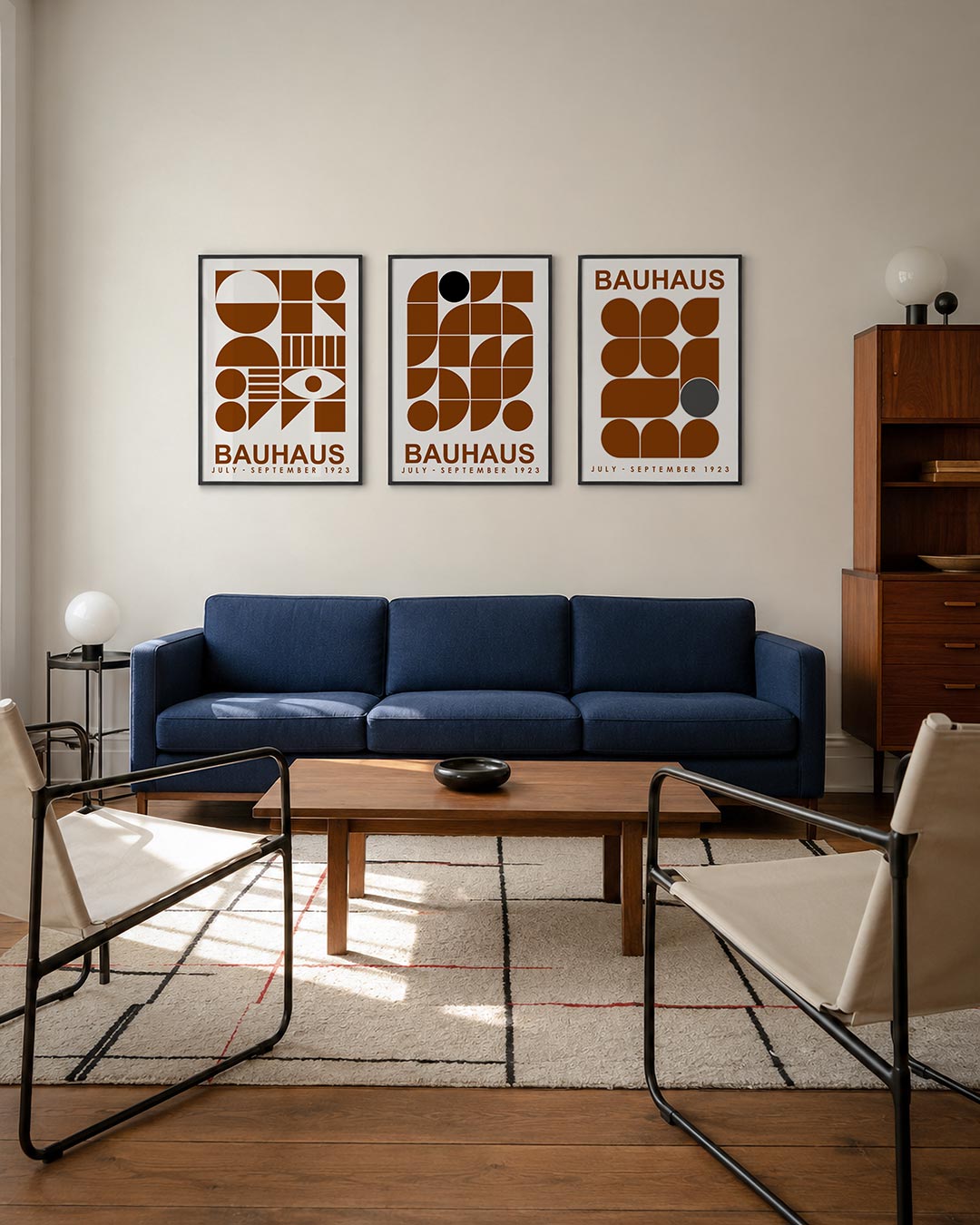 Vormenspel en kleur Posterset