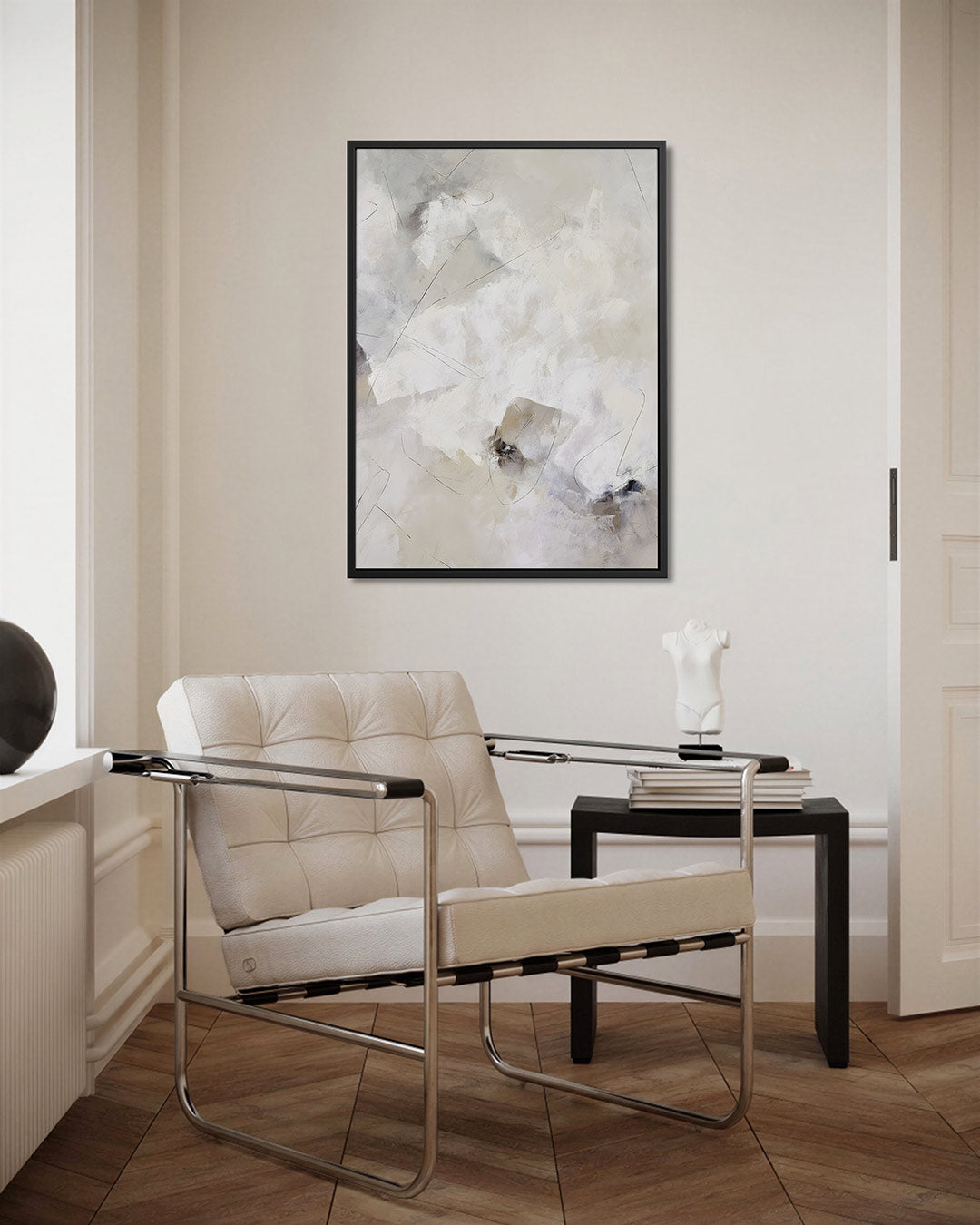 Lichte vormen compositie Kunstwerk
