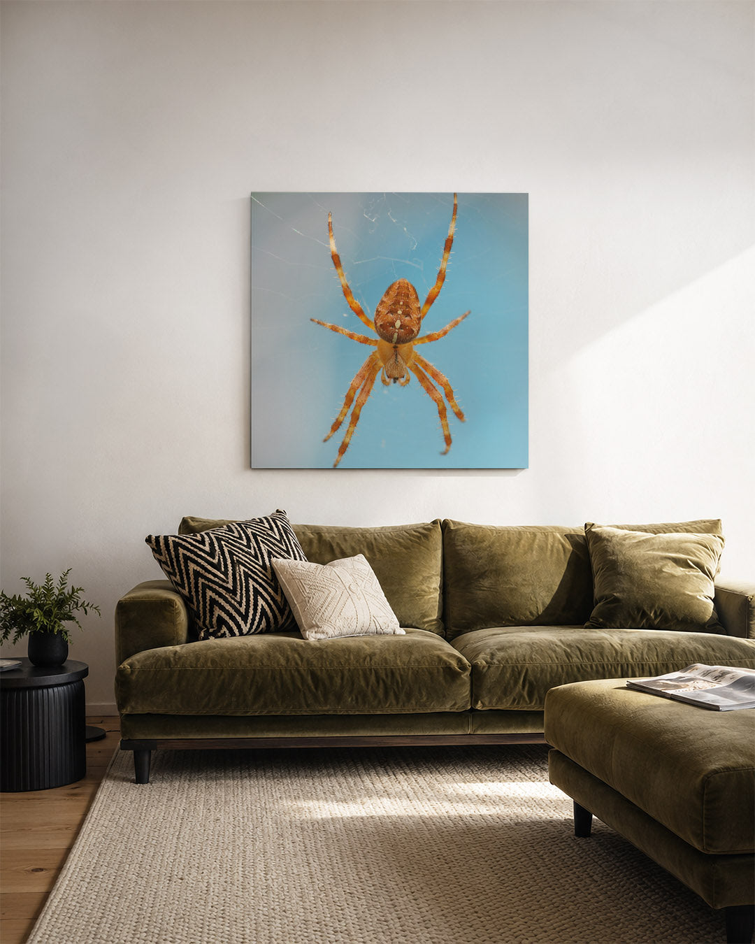 Natuurlijke spin Kunstwerk