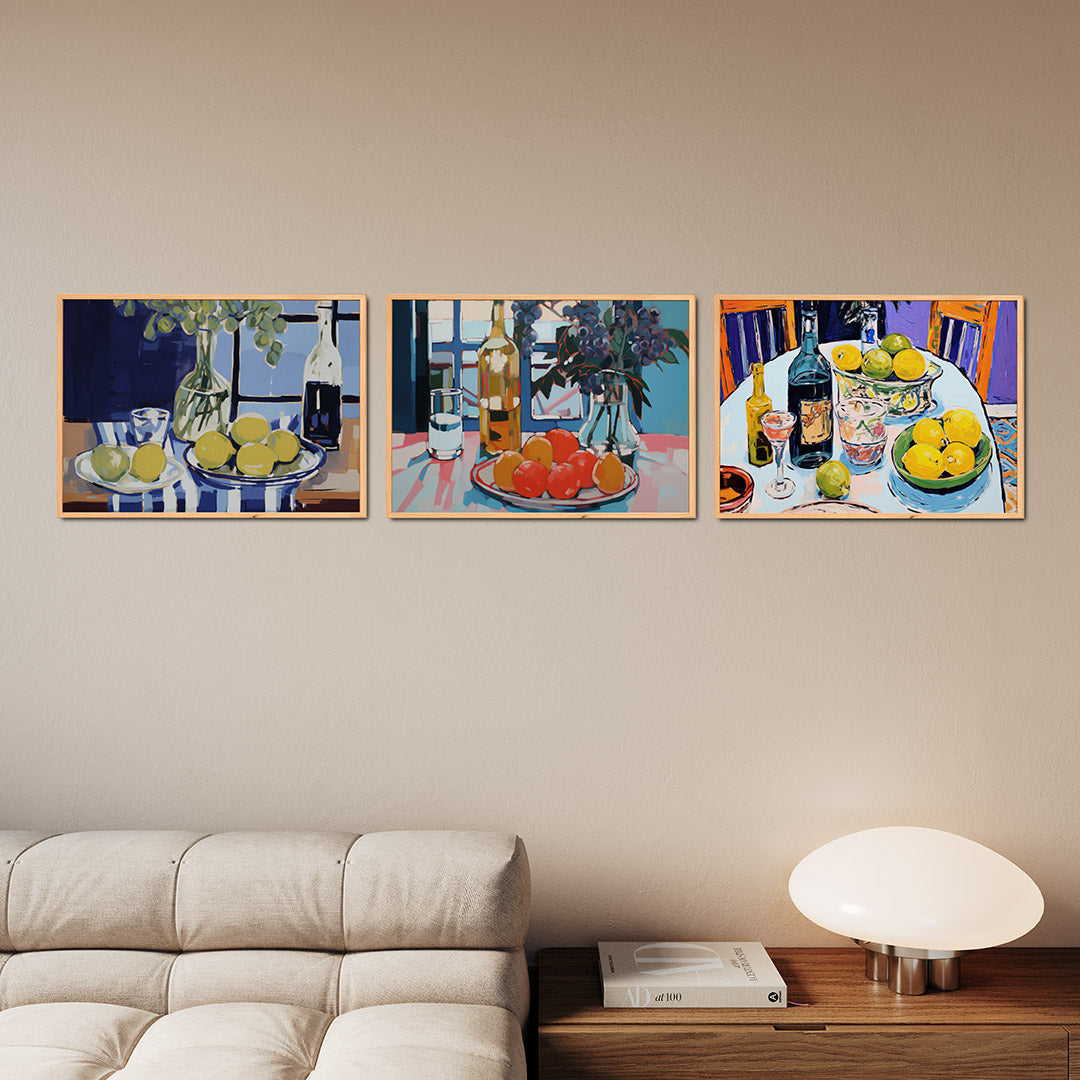 Citroen en glas Posterset