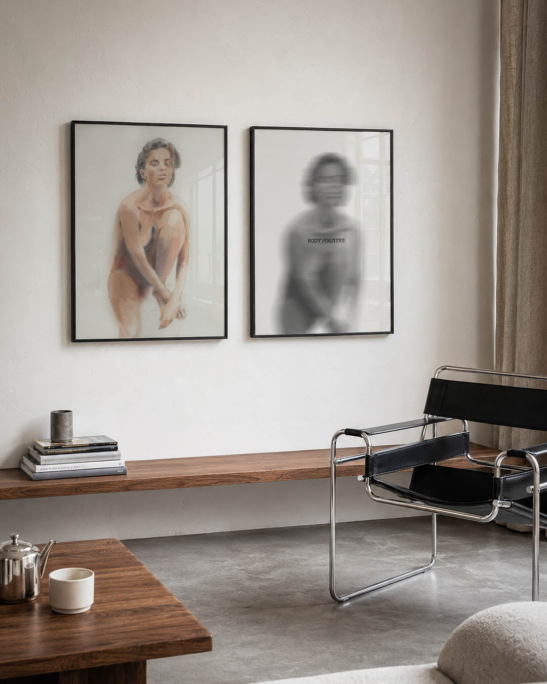 Zachte kleurovergangen Posterset