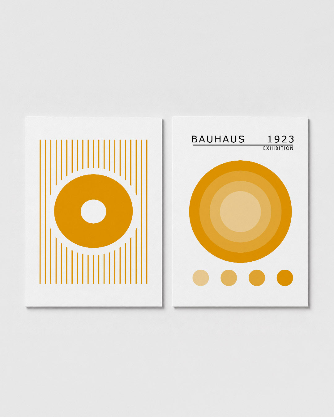 Cirkel en lijnen Posterset