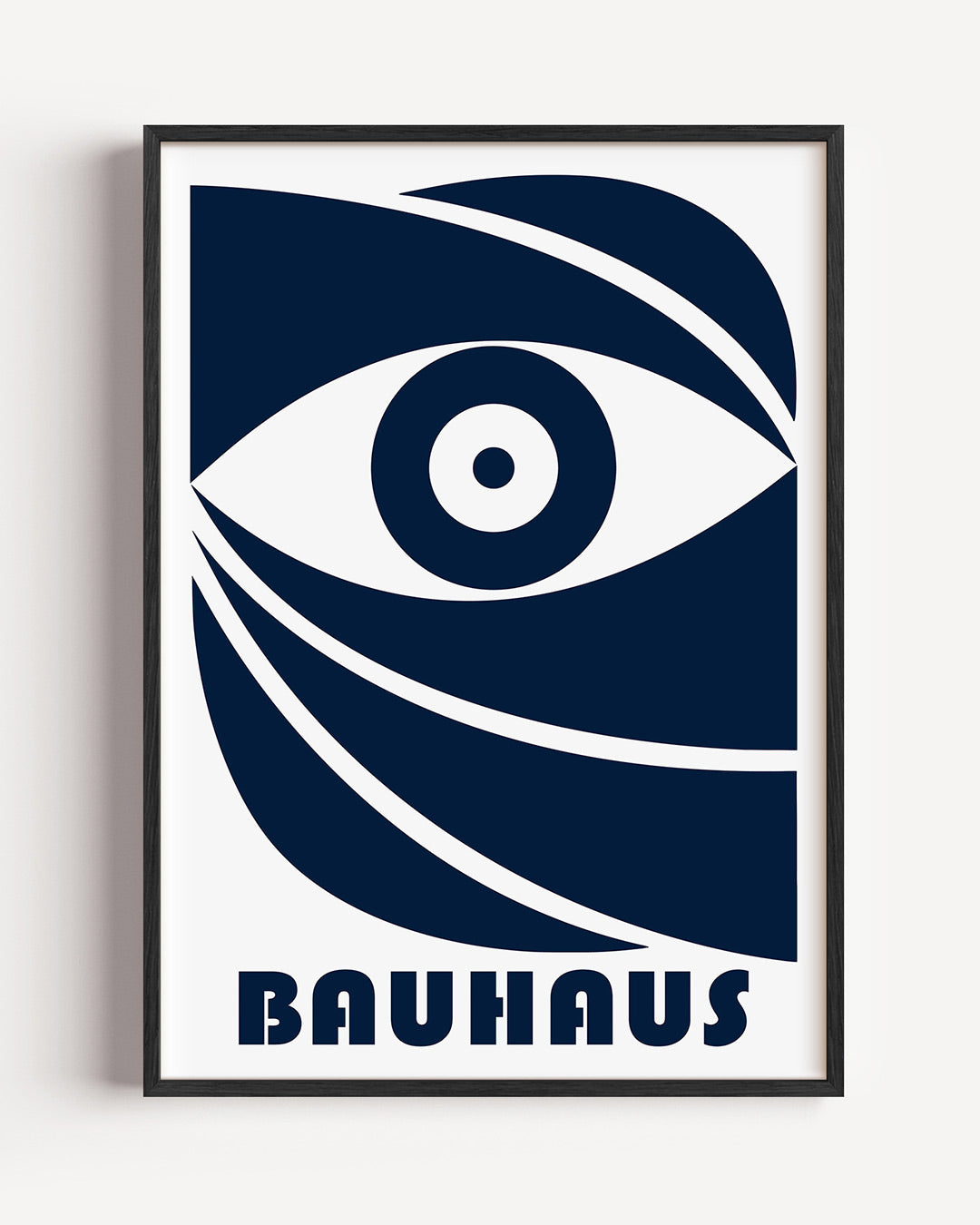 Oog en lijnen Poster