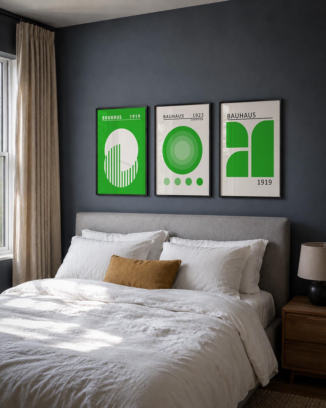 Cirkel en strepen Posterset