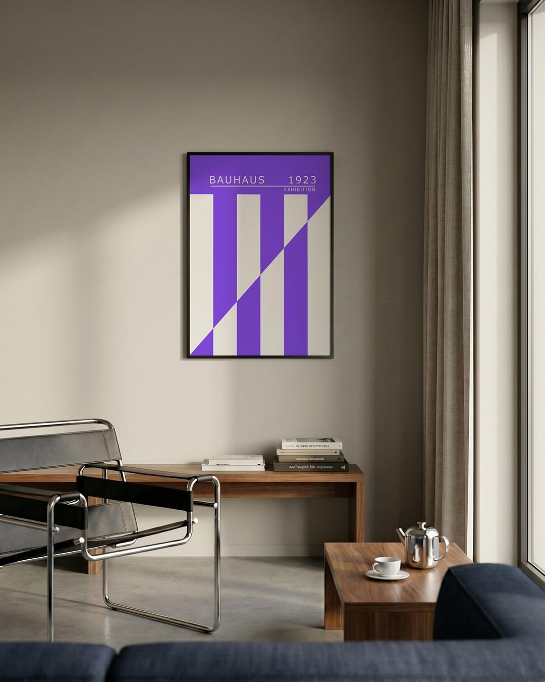 Lijnen en vlakken Poster