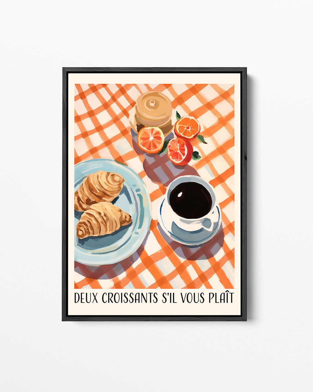 Ontbijt illustratie Kunstwerk