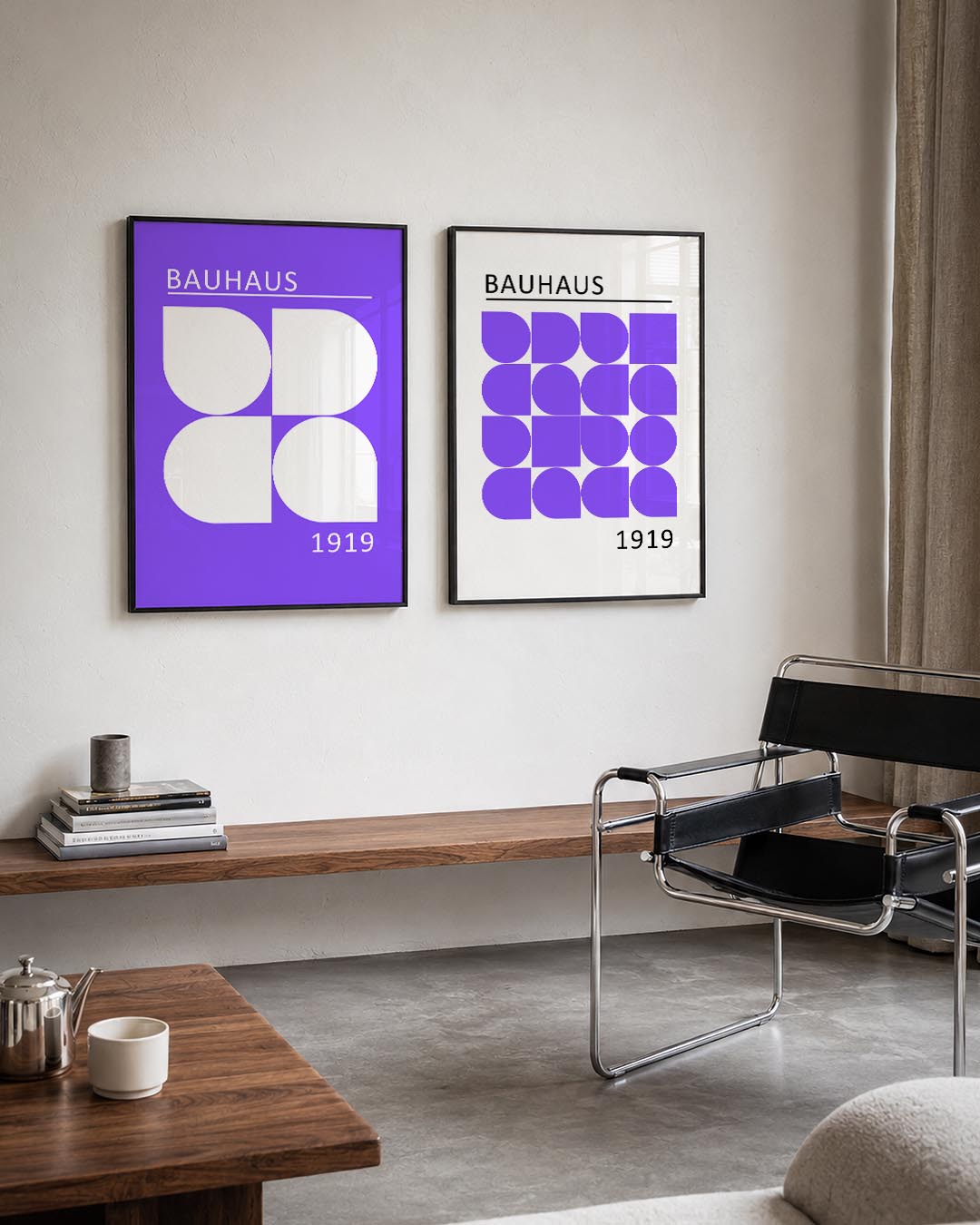 Vormen en vlakken Posterset