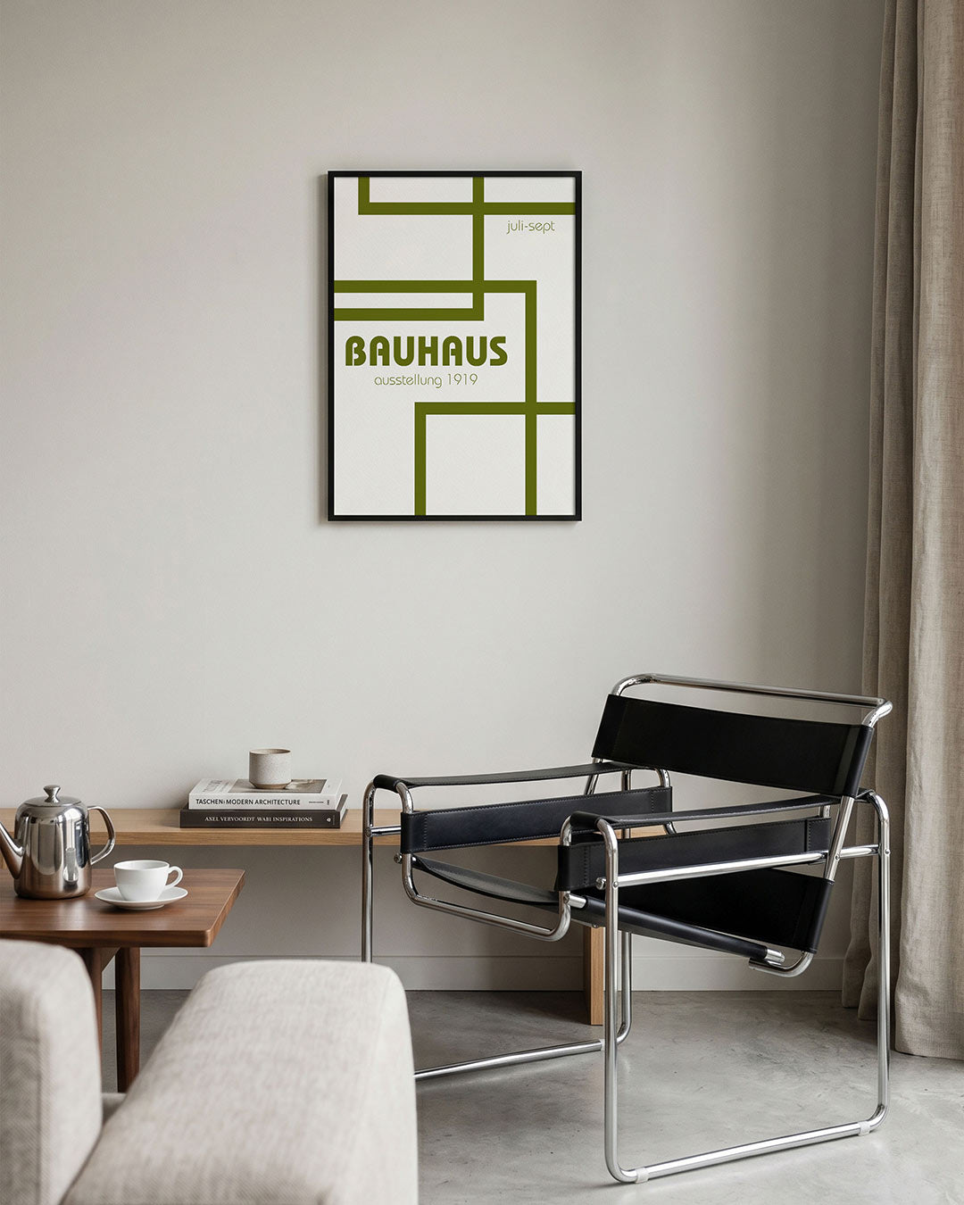 Lijnen en vlakken Poster
