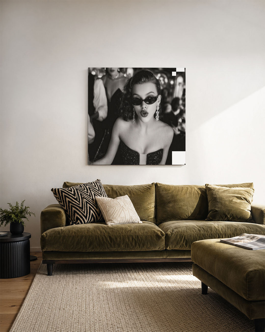 Stijlvolle glamour Kunstwerk