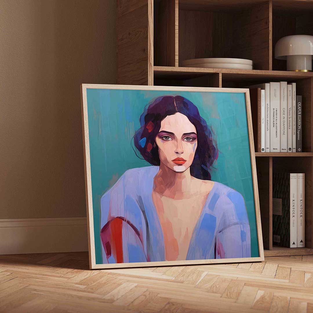Vrouwelijk portret Poster