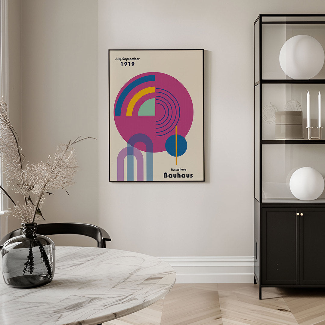 Vormen en vlakkenspel Poster