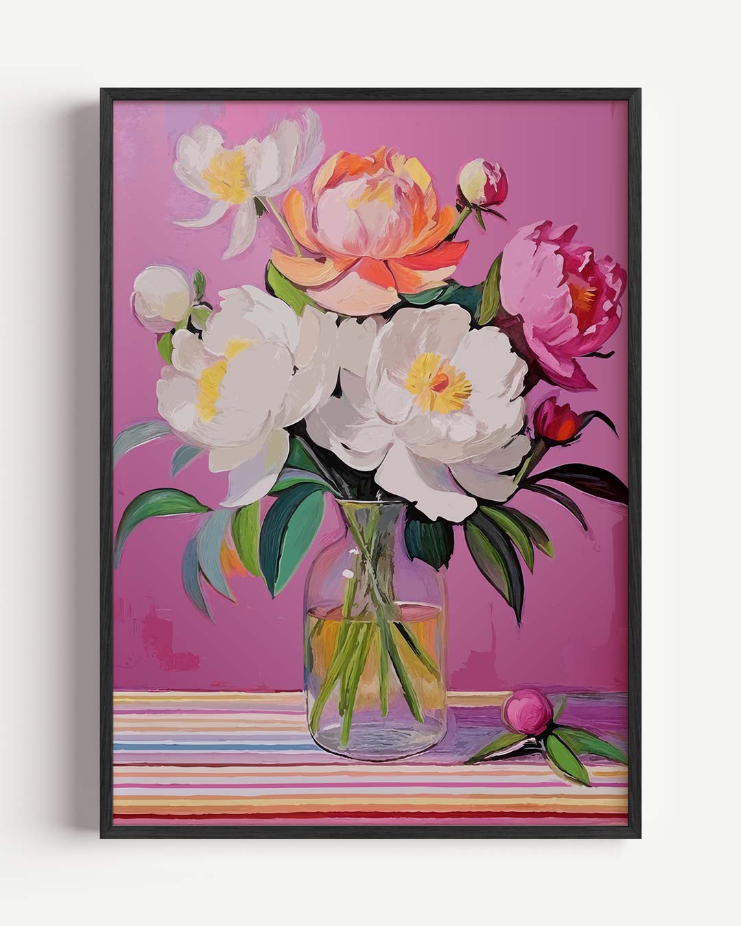 Elegante Bloemenpracht Poster-WallArtistic