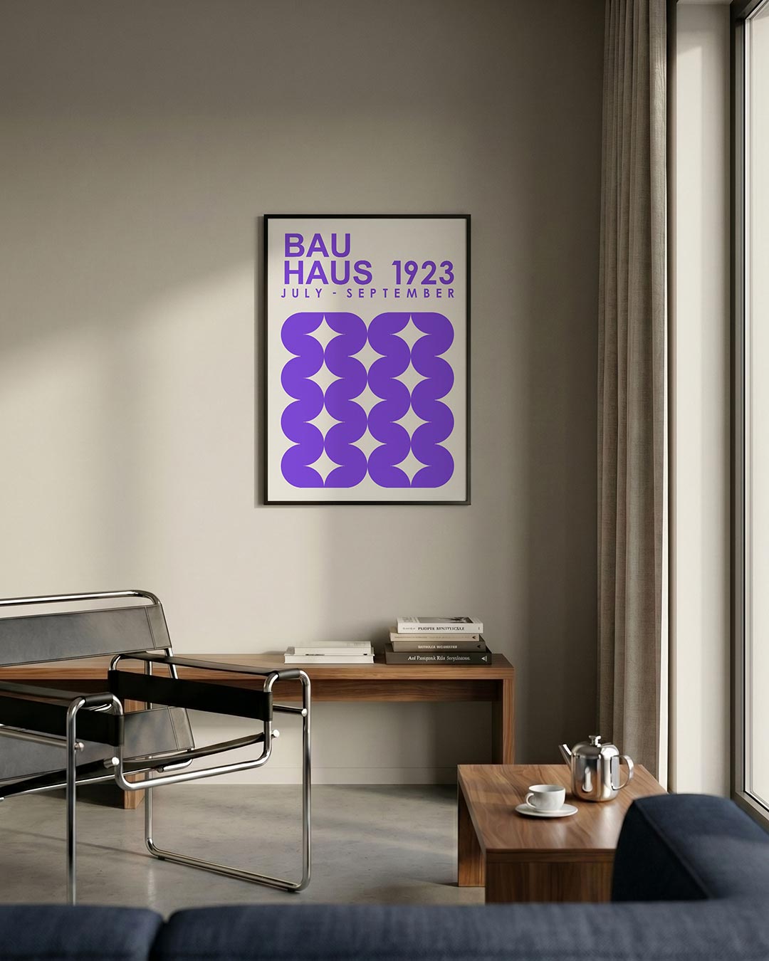 Vormritme en kleur Poster