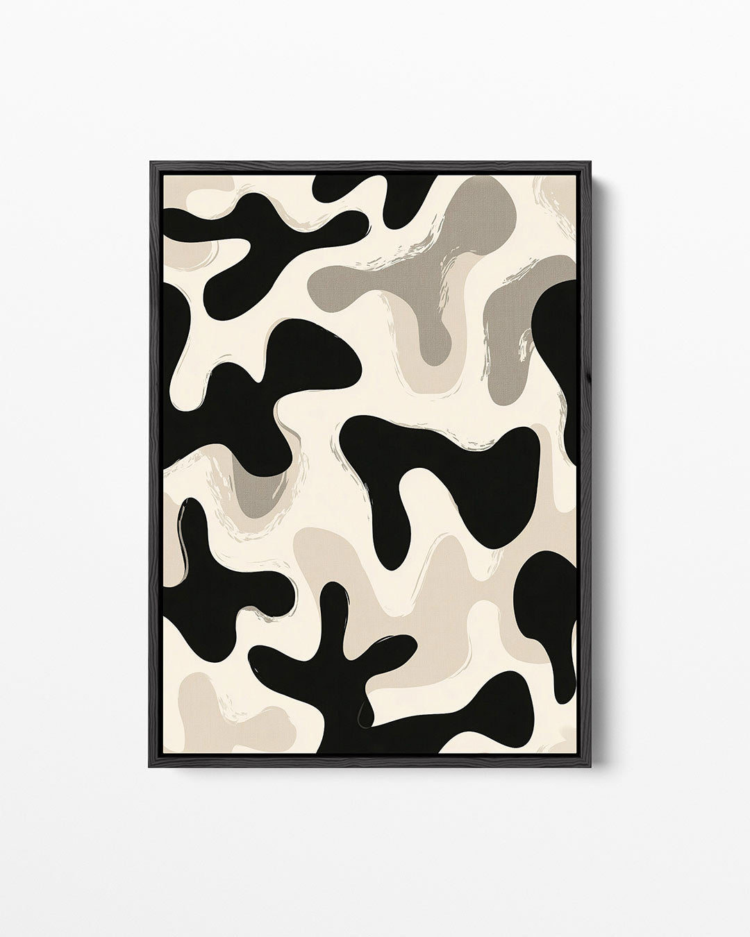 Organische vormen compositie Kunstwerk