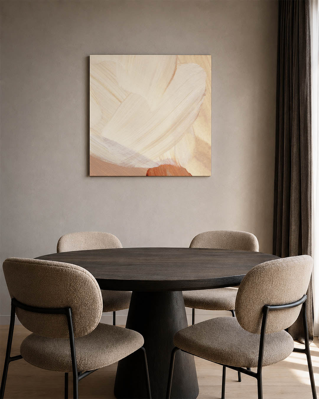Penseelstreken Kunstwerk