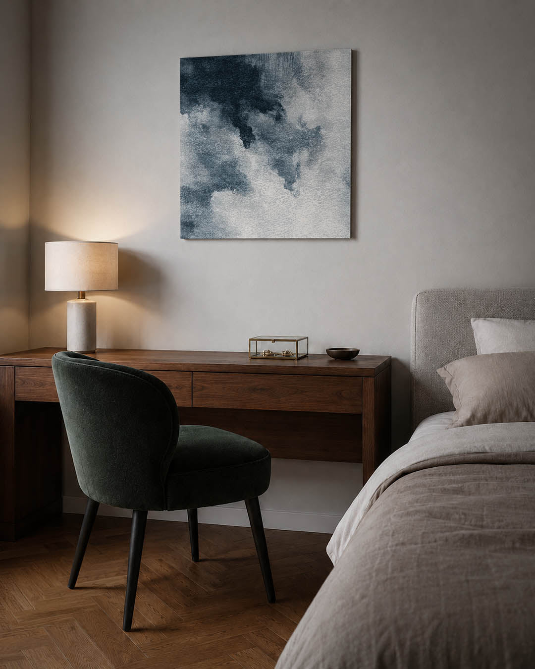 Dromerige wolken Kunstwerk