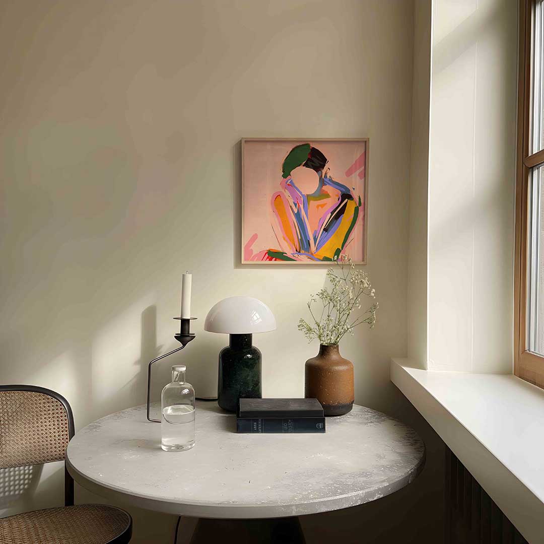 Abstracte figuur Poster