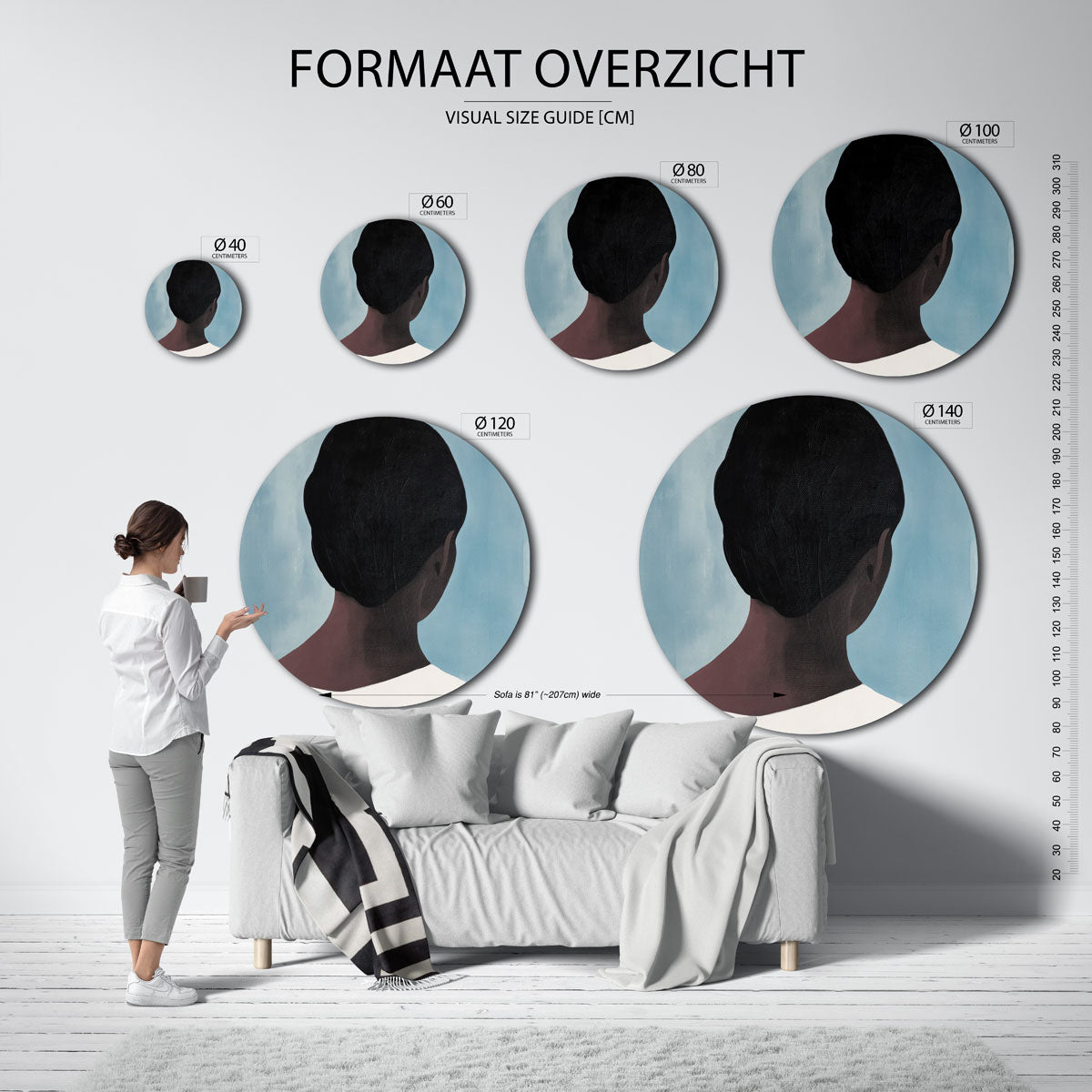 Achterkant hoofd Muurcirkel
