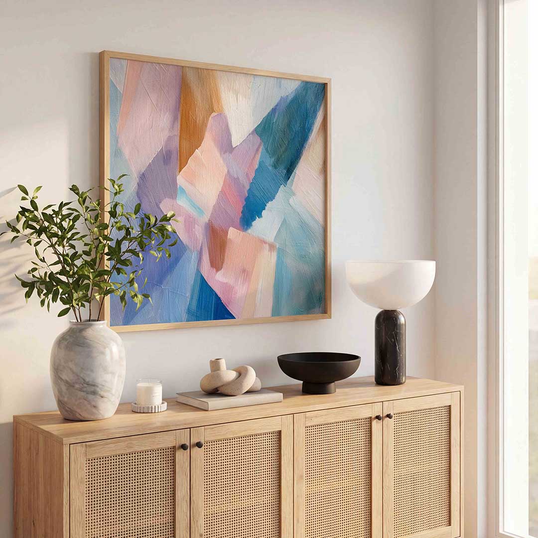 Abstracte vormen Poster