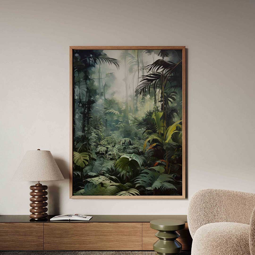 Weelderige jungle Poster