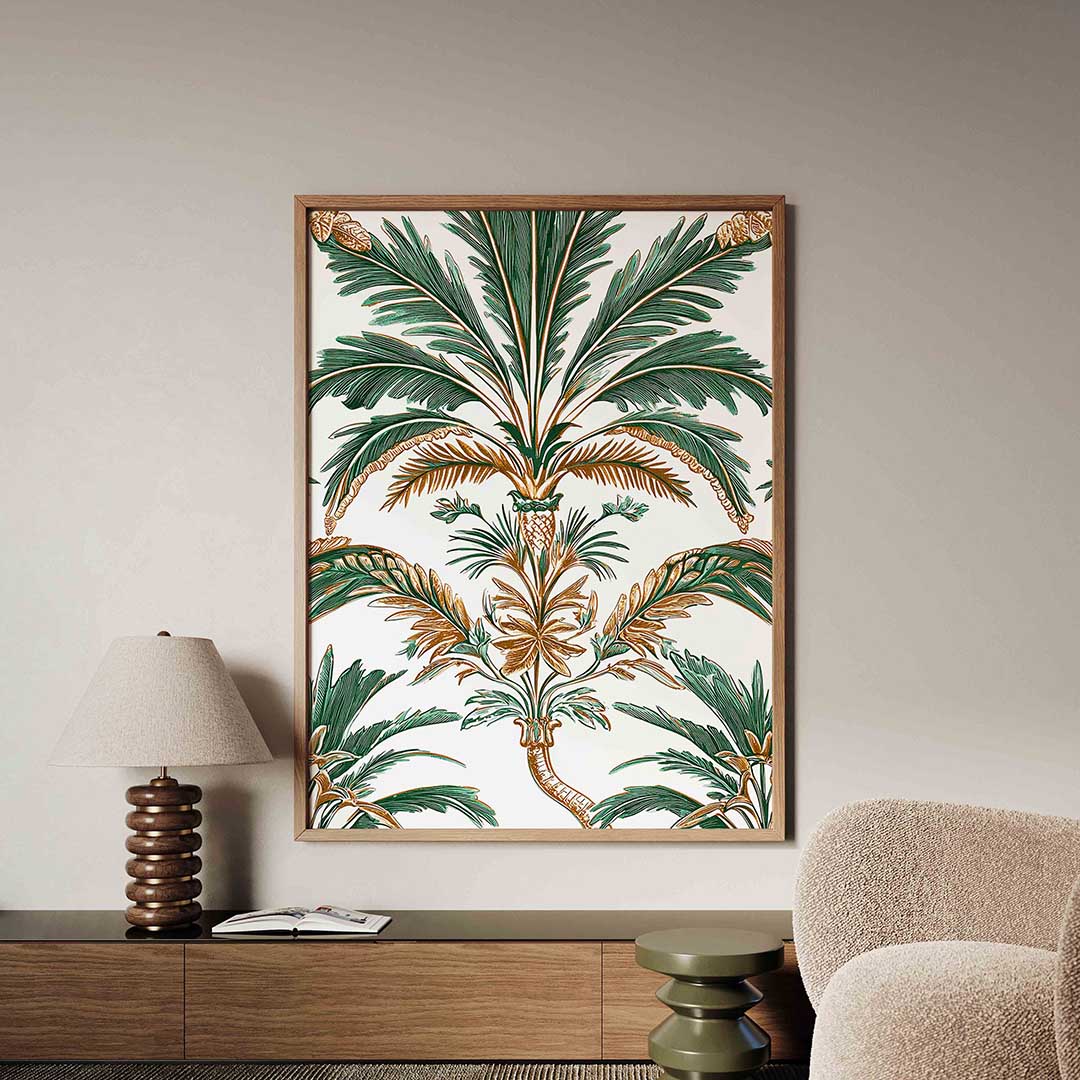 Groene bladeren Poster