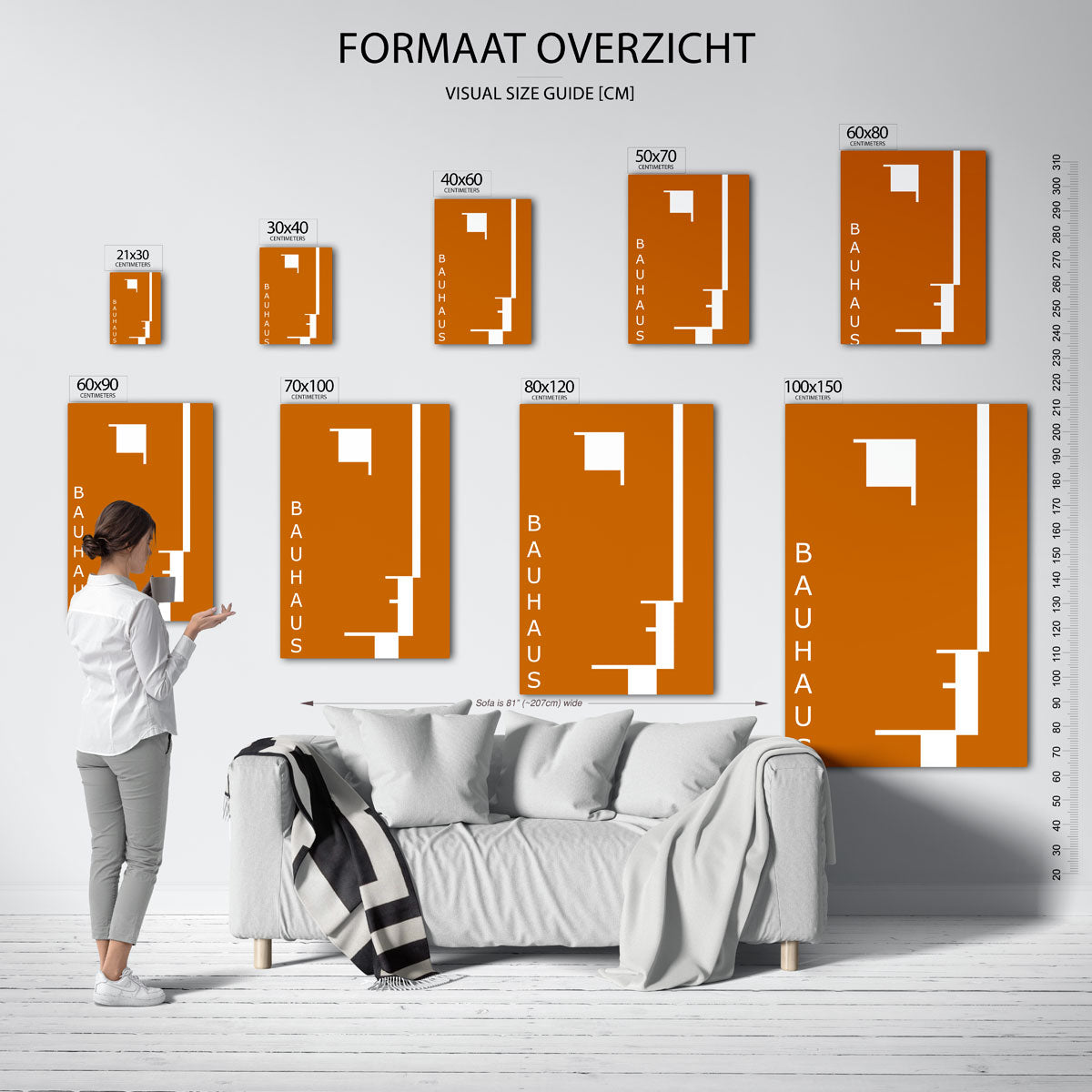 Vormen en vlakken Poster