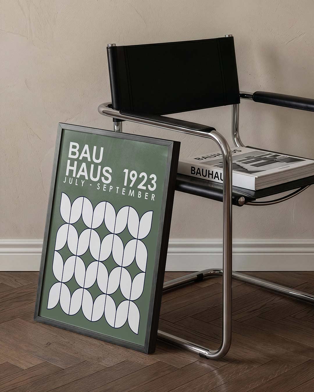 Vormritme en lijnen Poster