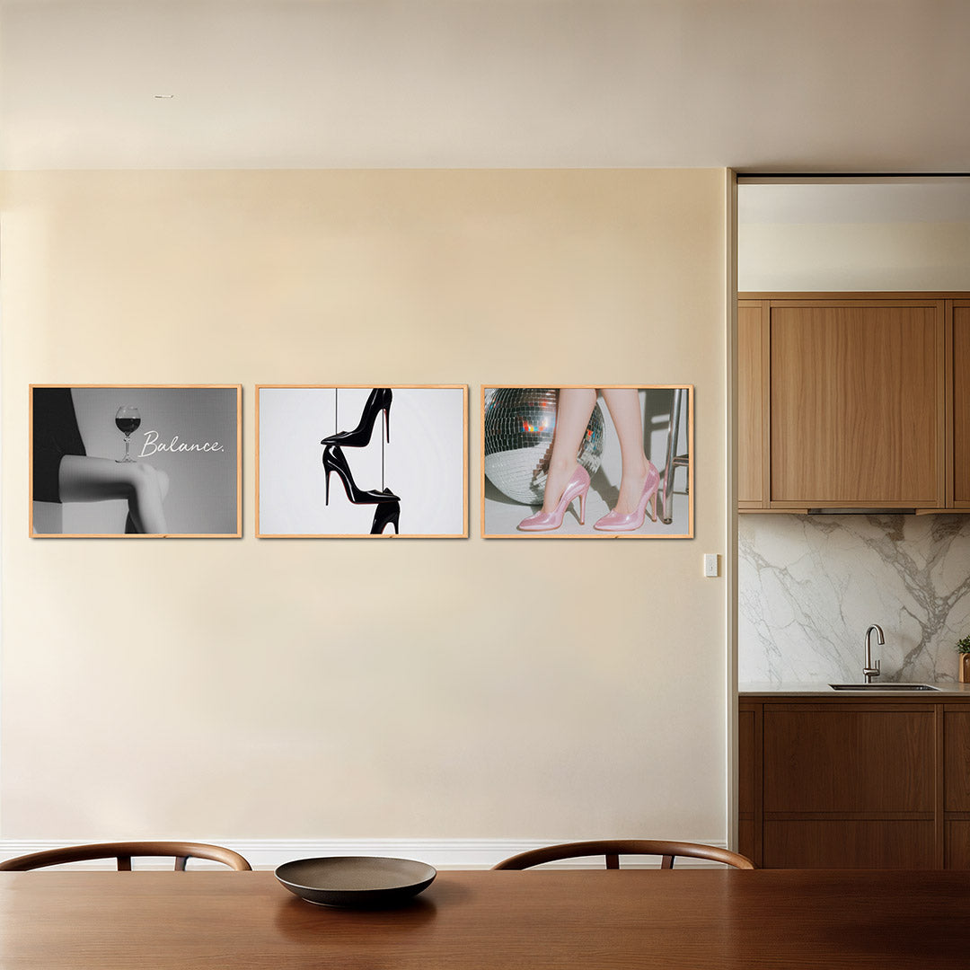 Evenwicht en elegantie Posterset