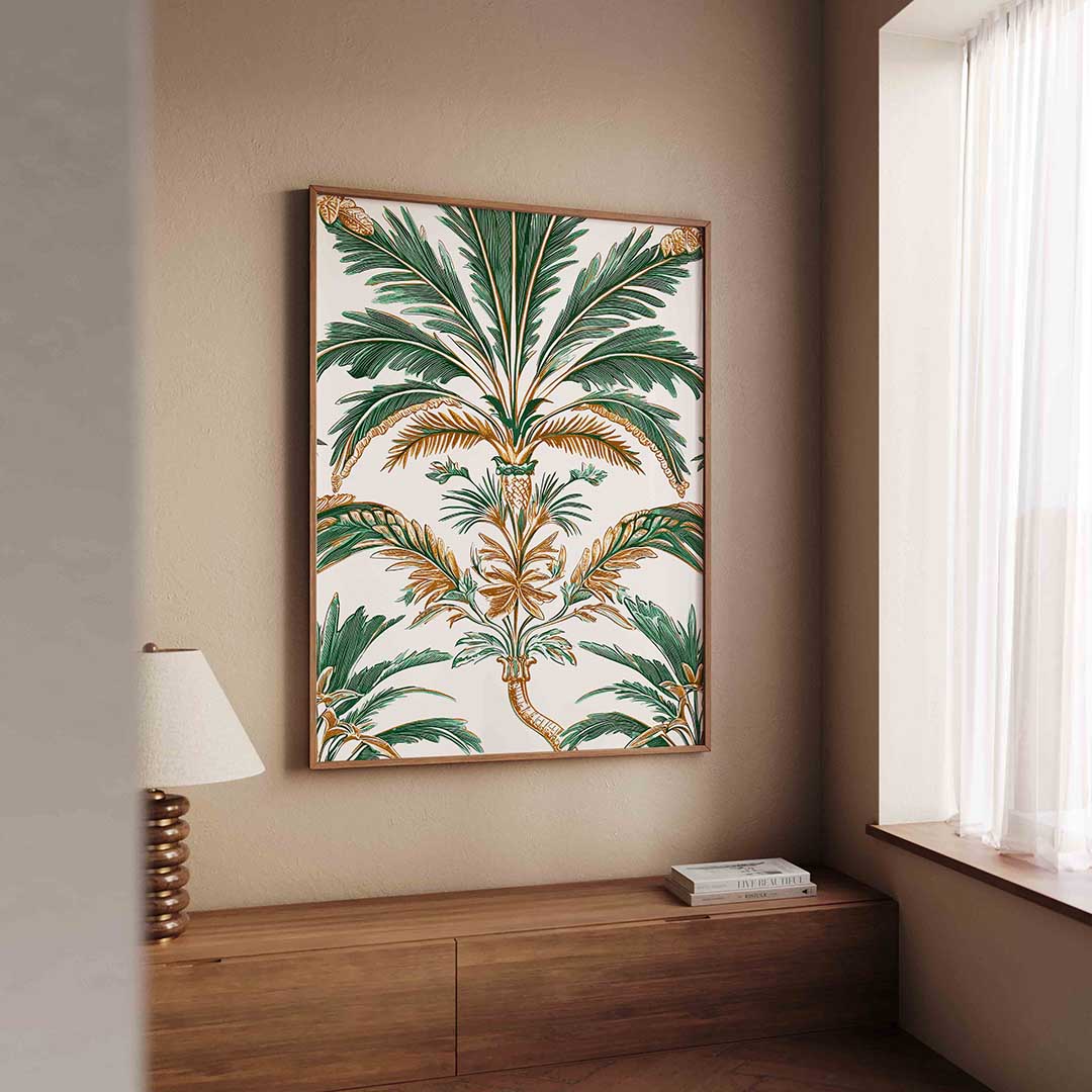 Groene bladeren Poster