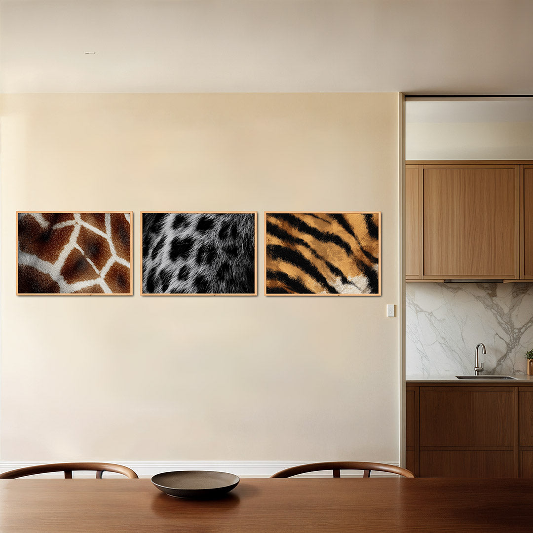 Vorm en textuur Posterset