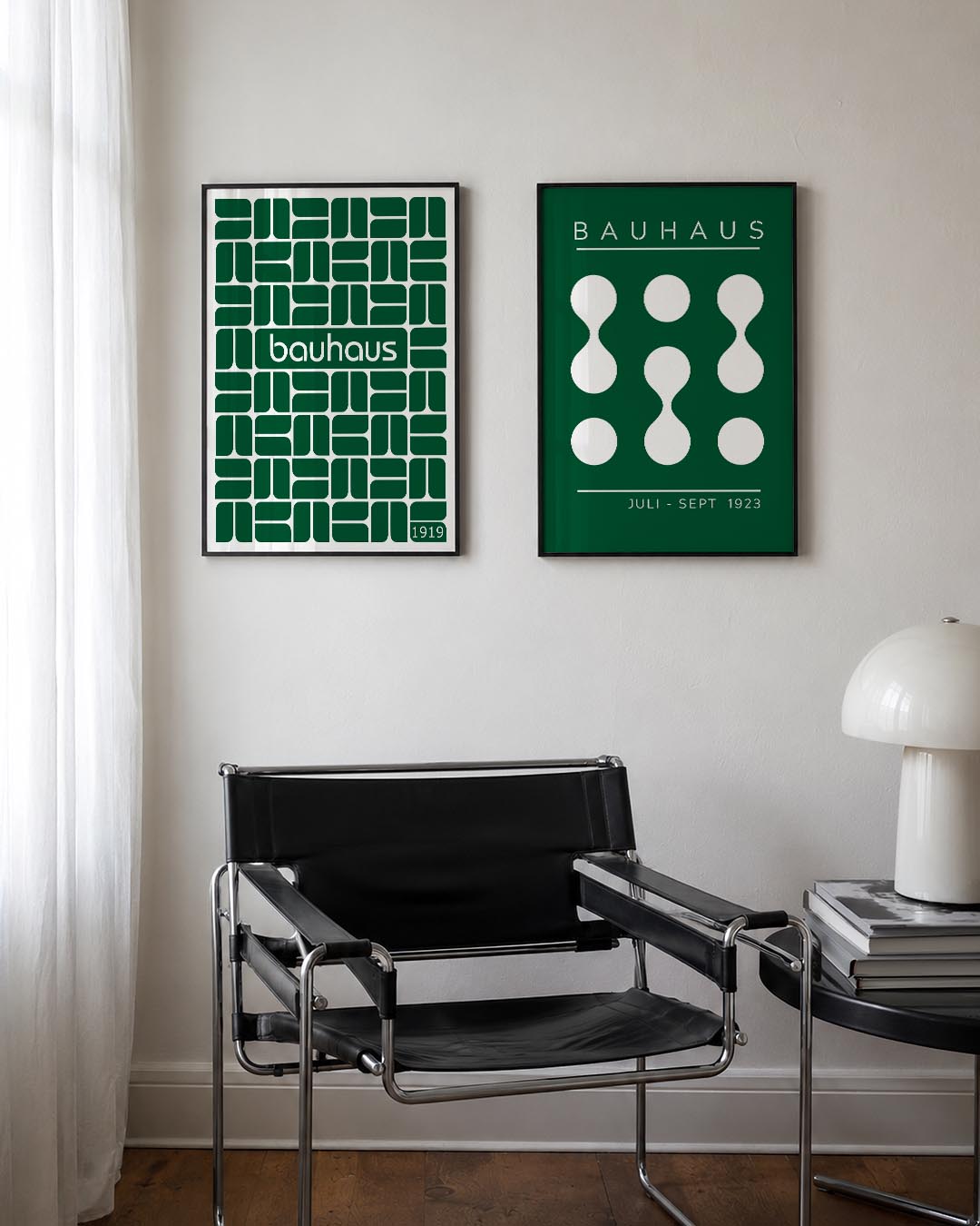 Vormritme en kleur Posterset