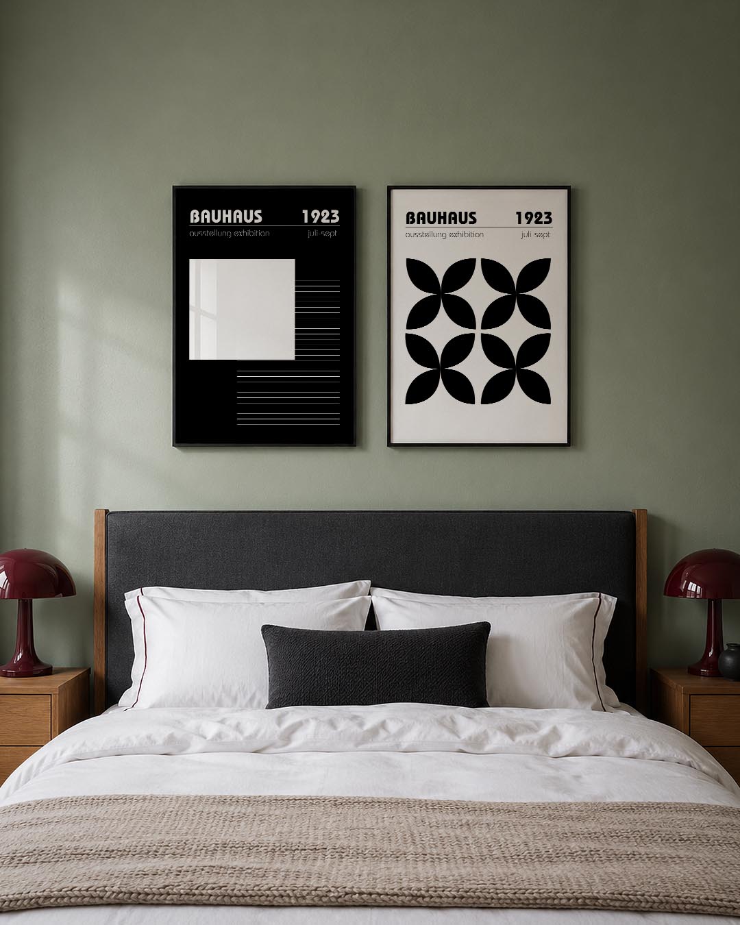 Lijnen en vlakkenspel Posterset