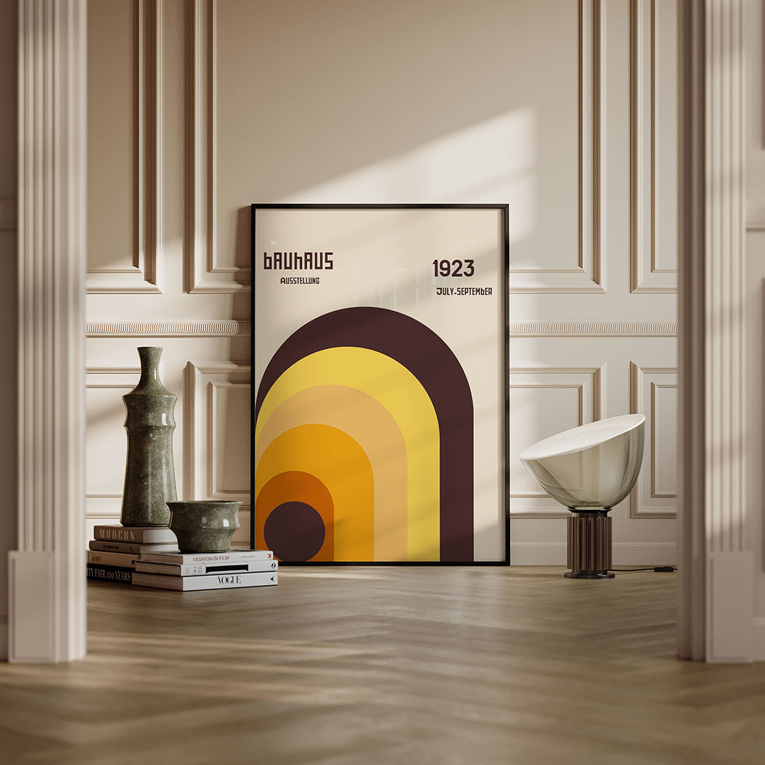 Vormritme en kleur Poster