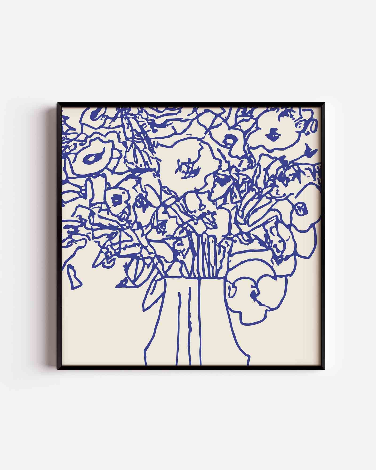Bloemenvaas Poster