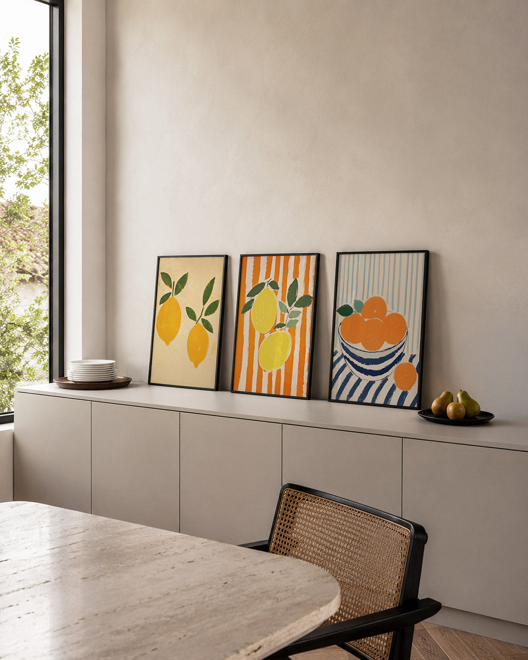 Citroenenspel Posterset