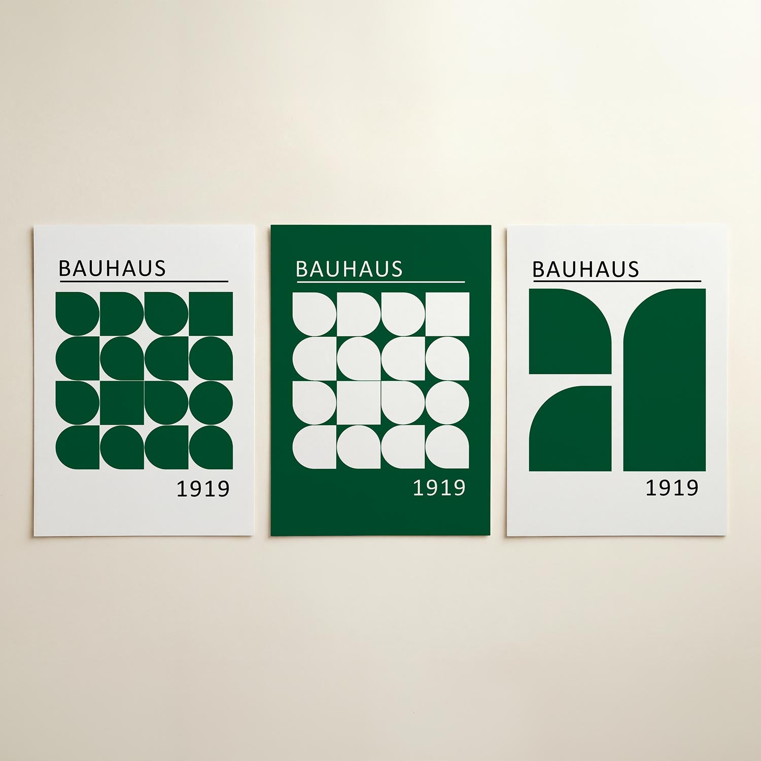 Vormenspel en ritme Posterset