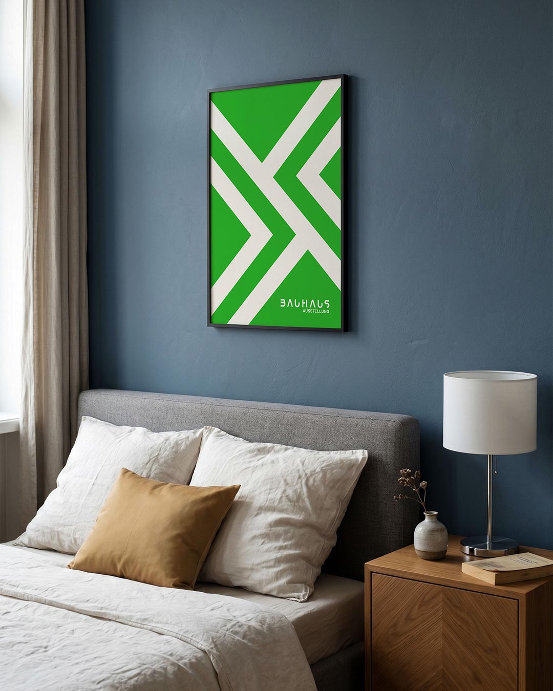 Lijnenspel en kleur Poster