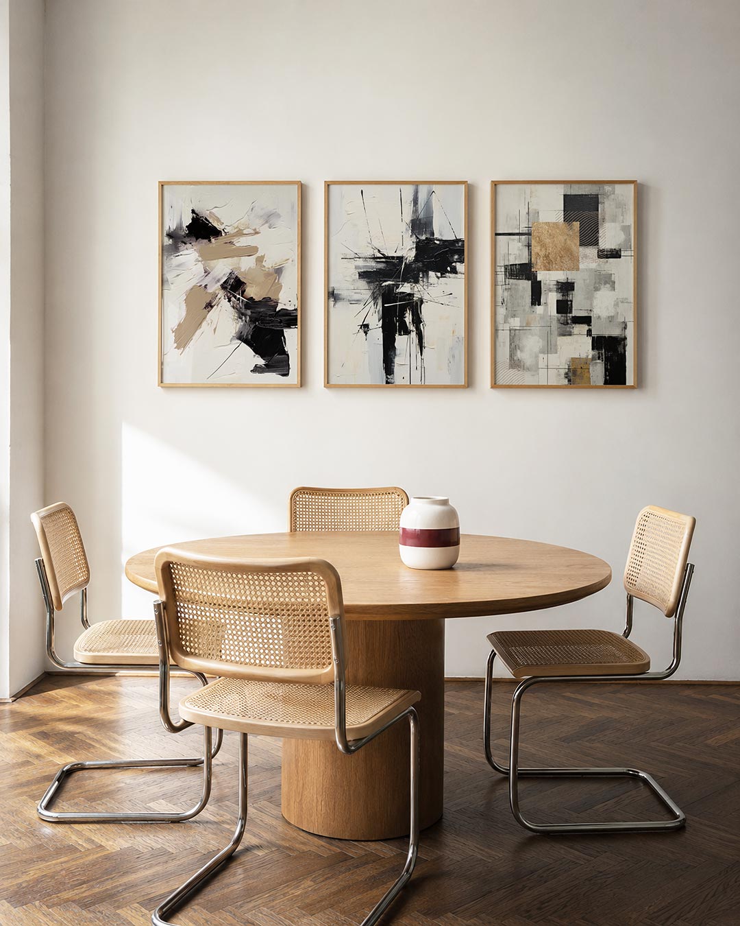 Dynamische kleurvlakken Posterset
