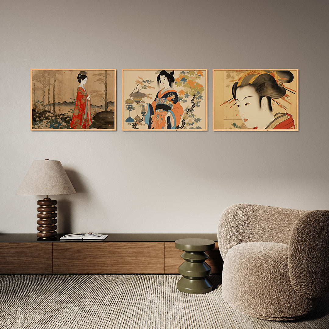 Elegante kleurharmonie Posterset
