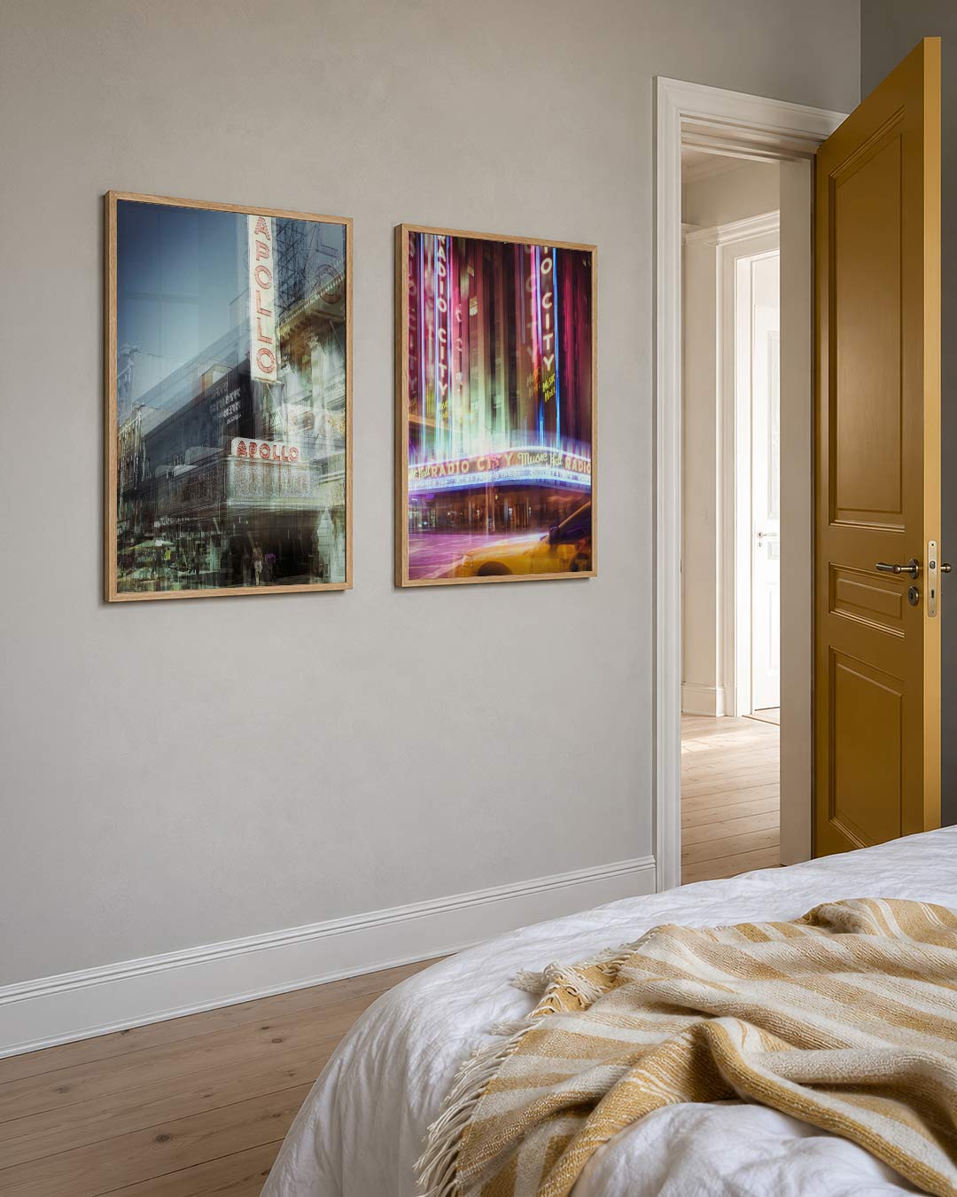 Stedelijke laagjes Posterset