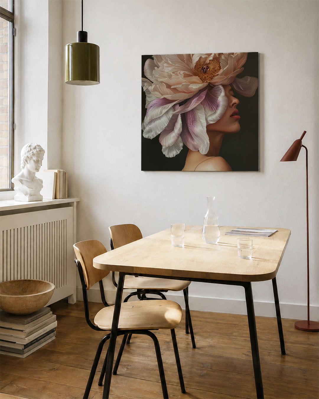 Bloemrijke droom Kunstwerk