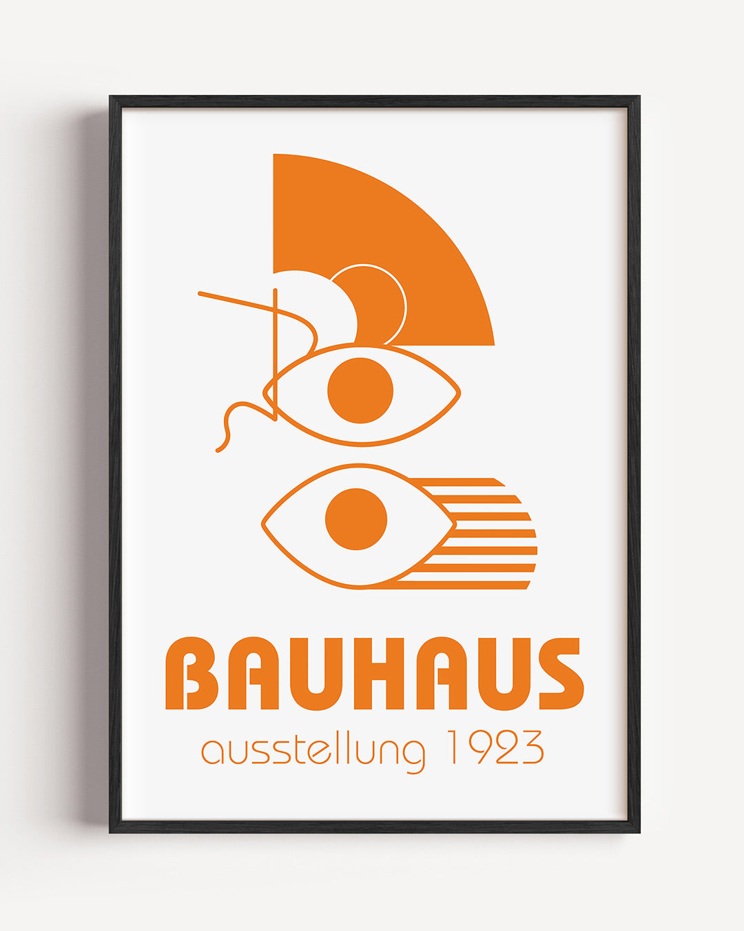 Oogvormen en lijnen Poster